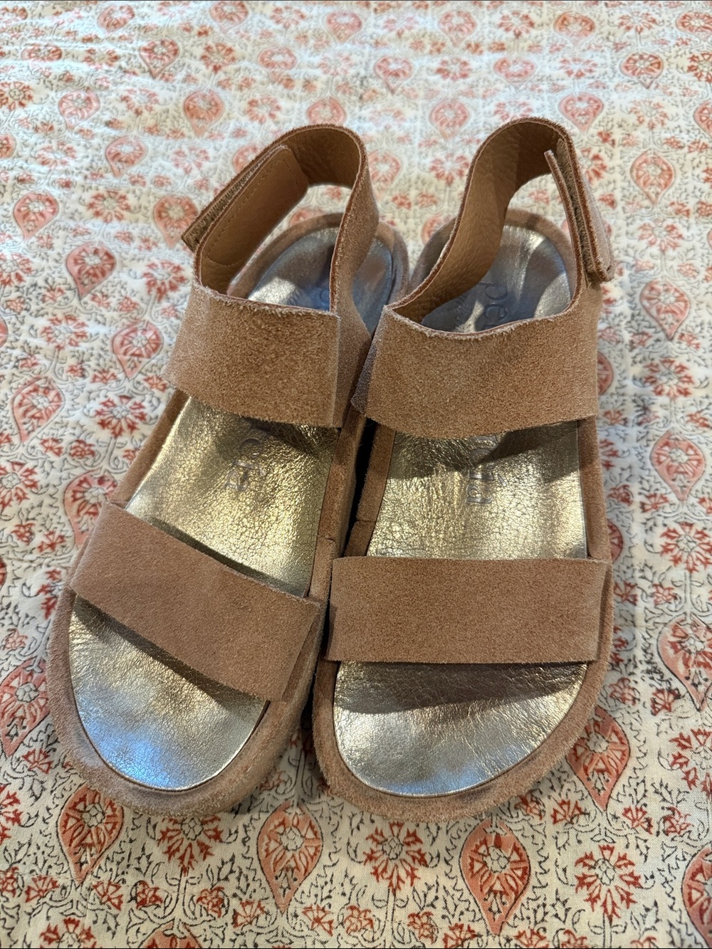 Pedro Garcia platform suede sandal 36
